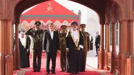 پادشاه عمان از مسعود پزشکیان استقبال کرد