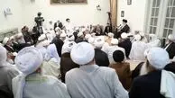 تصاویری از دیدار علمای اهل سنت با رهبر انقلاب
