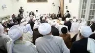تصاویری از دیدار علمای اهل سنت با رهبر انقلاب
